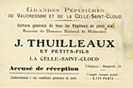 Accusé de réception Thuilleaux